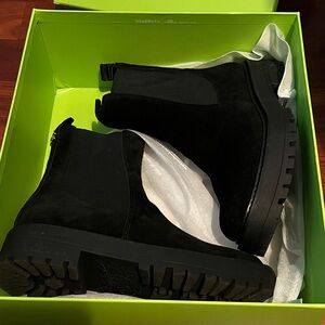 Sam Edelman Laguna Chelsea Boots, Black Suede